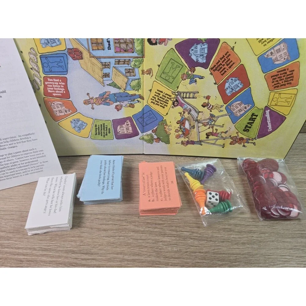 My 2 Homes: Divorce Board Game By Childswork Childsplay (Complete)